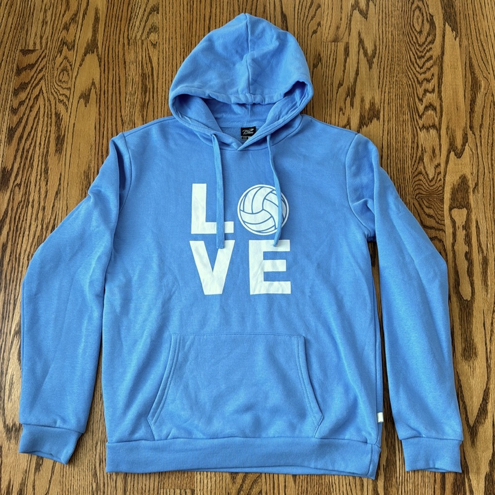 Women’s TStars Volleyball Hoodie California Blue Size S